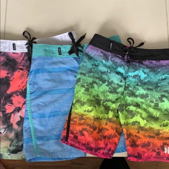 hurley boy short bathing suits